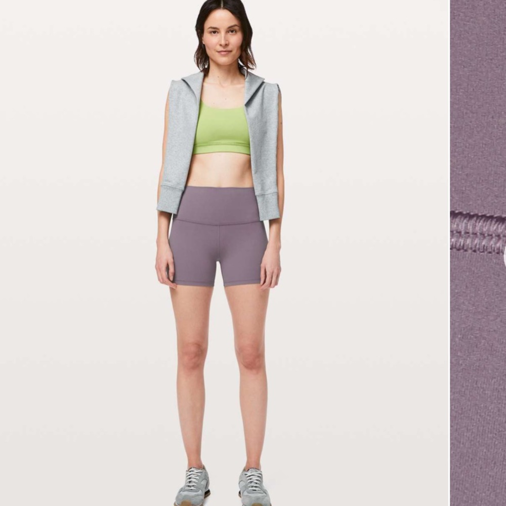 NWT Lululemon Align Shorts - Graphite Purple